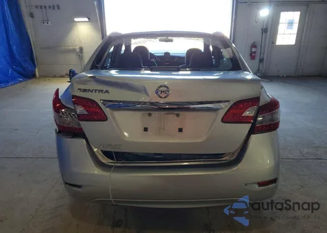2015 Nissan Sentra S z USA, uszkodzony, nr VIN 3N1AB7AP8FY351789